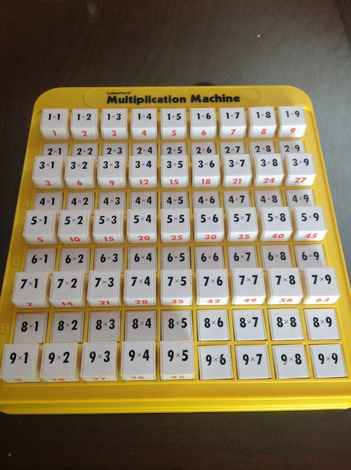 More patterns on the multiplication machine | Talking Math with Your Kids